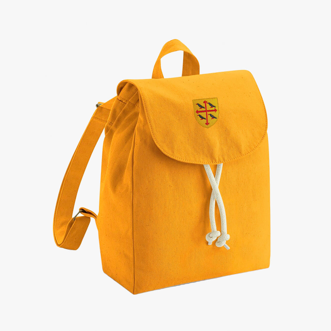 St Edmund Hall Organic Cotton Mini Backpack