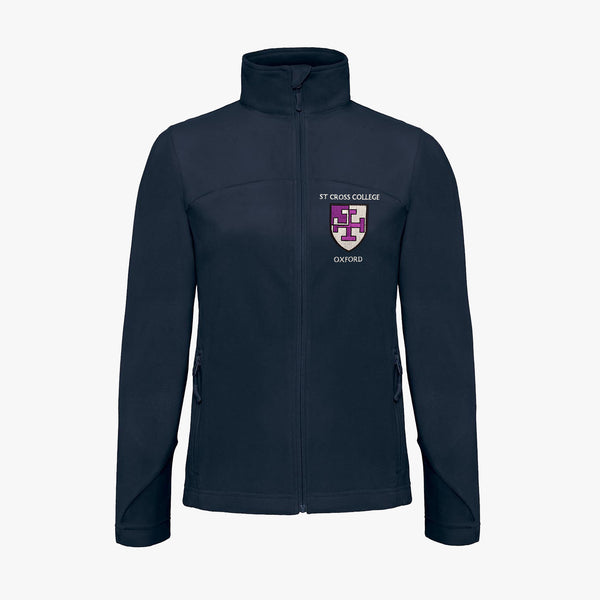 Load image into Gallery viewer, St Cross College Ladies Embroidered Micro Fleece