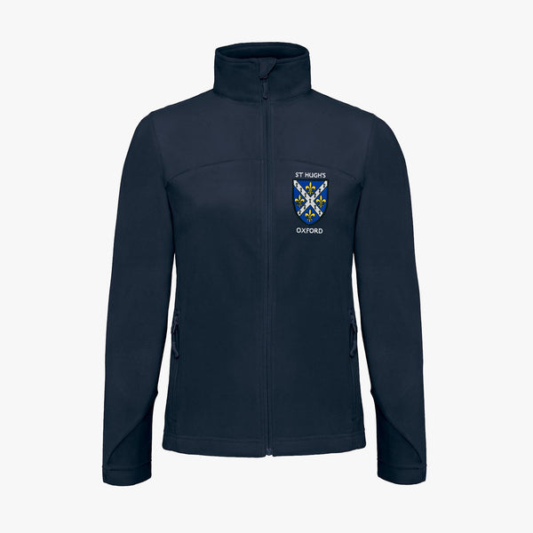 Load image into Gallery viewer, St Hugh's College Ladies Embroidered Micro Fleece