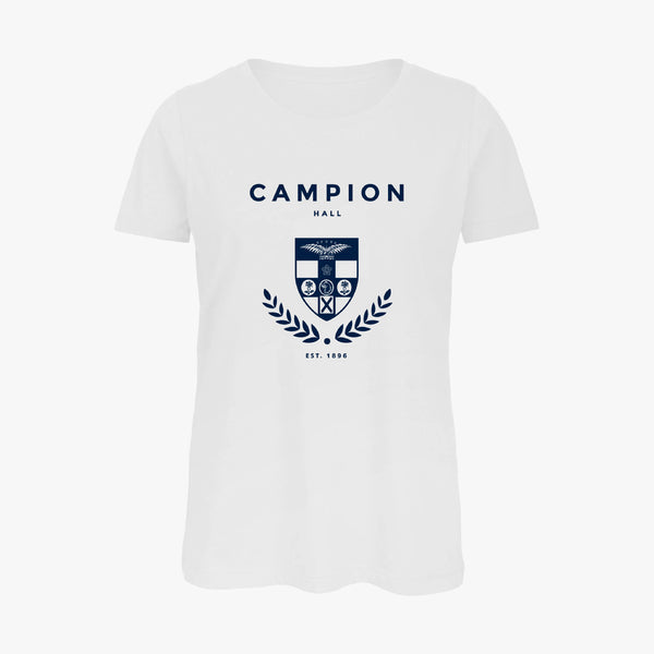 Load image into Gallery viewer, Campion Hall Ladies Organic Laurel T-Shirt