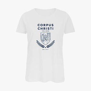 Corpus Christi College Ladies Organic Laurel T-Shirt
