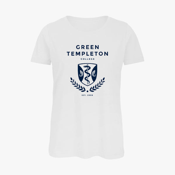 Load image into Gallery viewer, Green Templeton College Ladies Organic Laurel T-Shirt
