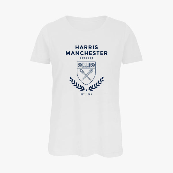 Load image into Gallery viewer, Harris Manchester College Ladies Organic Laurel T-Shirt
