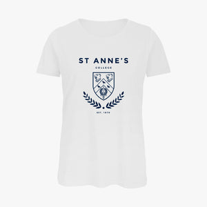 St Anne's College Ladies Organic Laurel T-Shirt