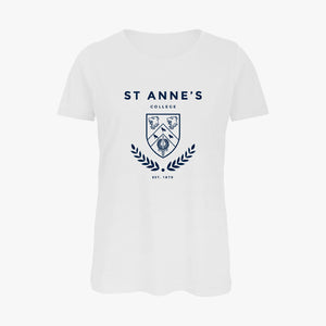 Ladies Oxford College Organic Laurel T-Shirt