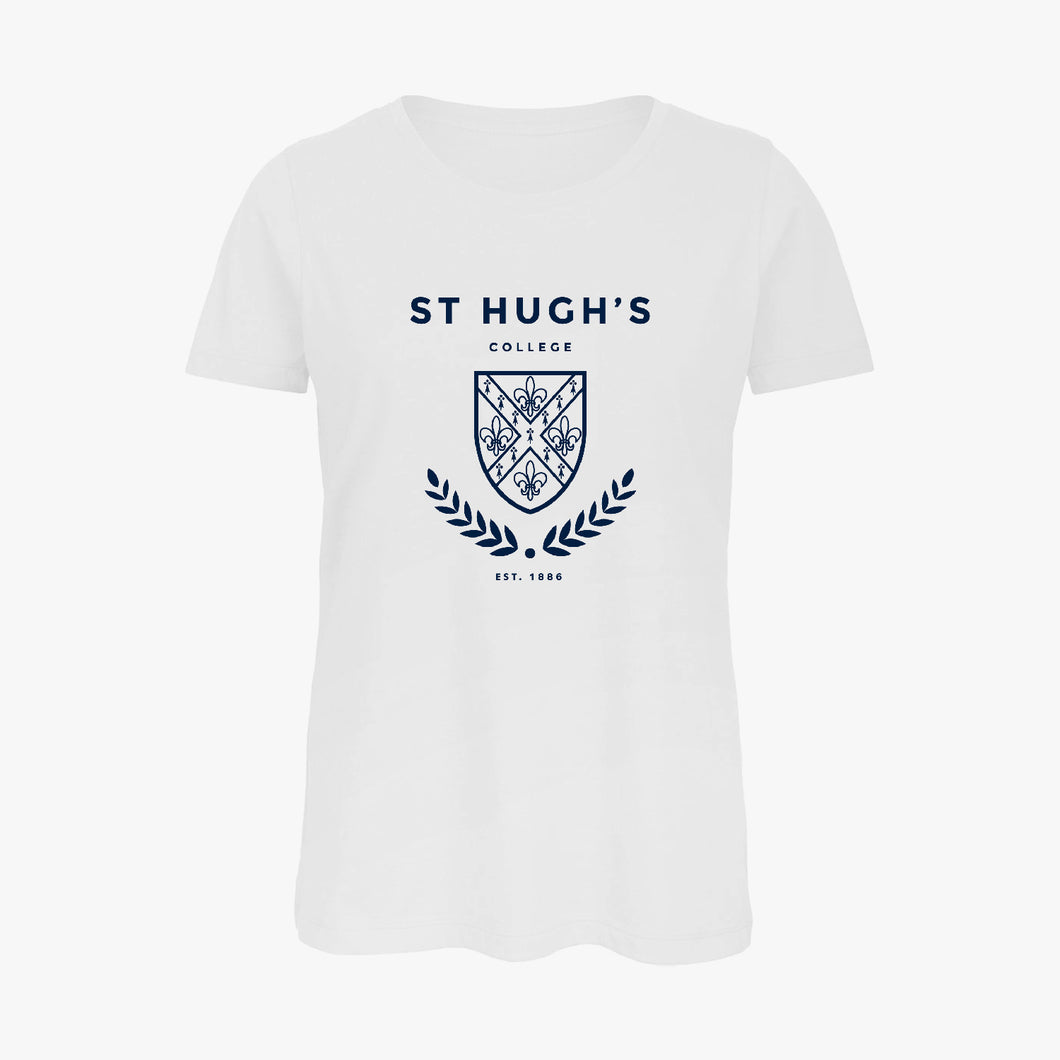 St Hugh's College Ladies Organic Laurel T-Shirt