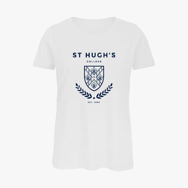 Load image into Gallery viewer, St Hugh's College Ladies Organic Laurel T-Shirt