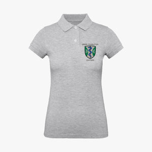 Green Templeton College Ladies Organic Embroidered Polo Shirt
