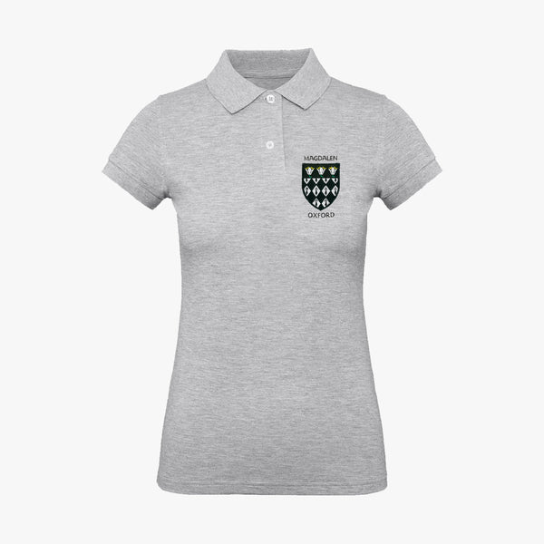 Load image into Gallery viewer, Magdalen College College Ladies Organic Embroidered Polo Shirt