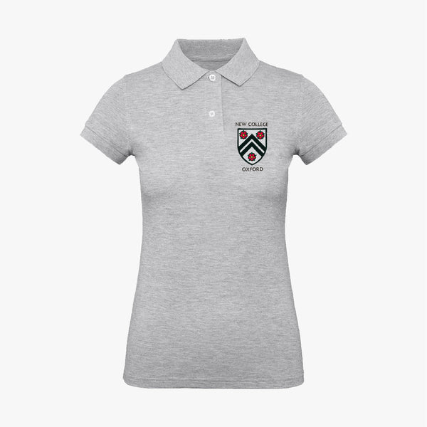 Load image into Gallery viewer, New College College Ladies Organic Embroidered Polo Shirt