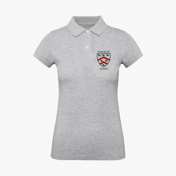 Load image into Gallery viewer, Worcester College Ladies Organic Embroidered Polo Shirt