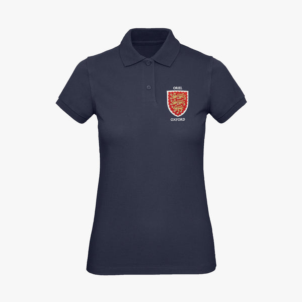 Load image into Gallery viewer, Ladies Oxford College Organic Embroidered Polo Shirt