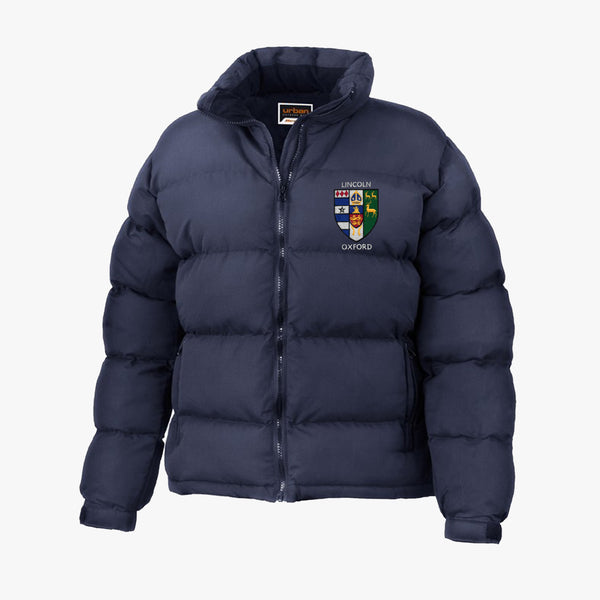 Load image into Gallery viewer, Lincoln College Ladies Classic Puffer Jacket
