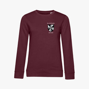 Blackfriars Ladies Organic Embroidered Sweatshirt