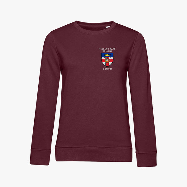 Load image into Gallery viewer, Ladies Oxford College Organic Embroidered Sweatshirt
