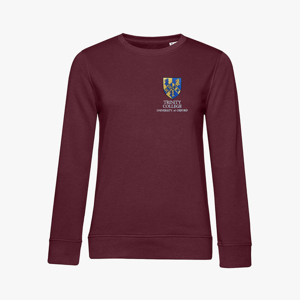 Load image into Gallery viewer, Ladies Oxford College Organic Embroidered Sweatshirt
