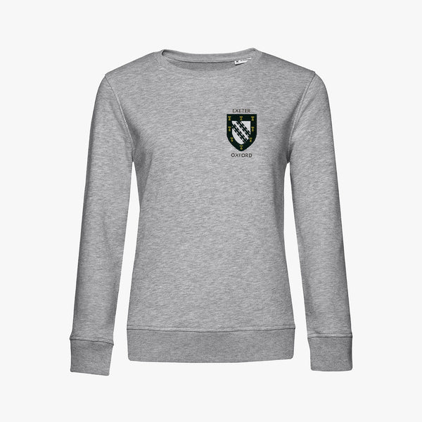 Load image into Gallery viewer, Ladies Oxford College Organic Embroidered Sweatshirt