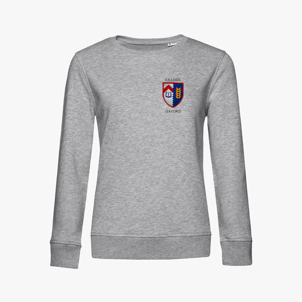 Load image into Gallery viewer, Ladies Oxford College Organic Embroidered Sweatshirt