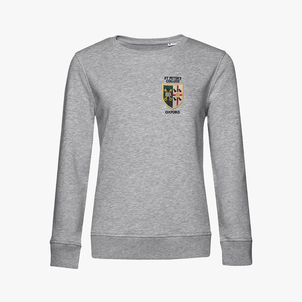 Load image into Gallery viewer, St Peter's College Ladies Organic Embroidered Sweatshirt