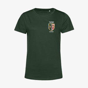 St Peter's College Ladies Organic Embroidered T-Shirt