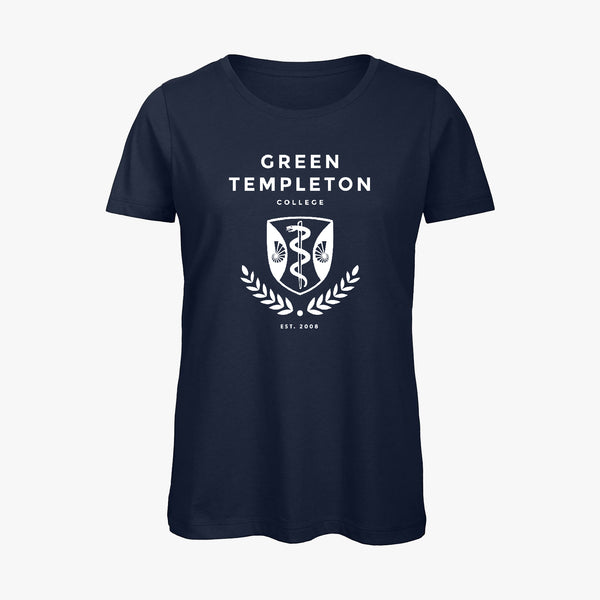 Load image into Gallery viewer, Green Templeton College Ladies Organic Laurel T-Shirt
