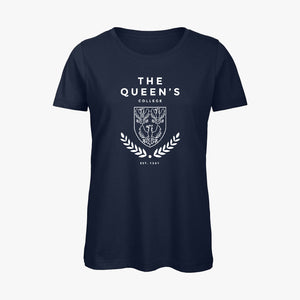 The Queen's College Ladies Organic Laurel T-Shirt