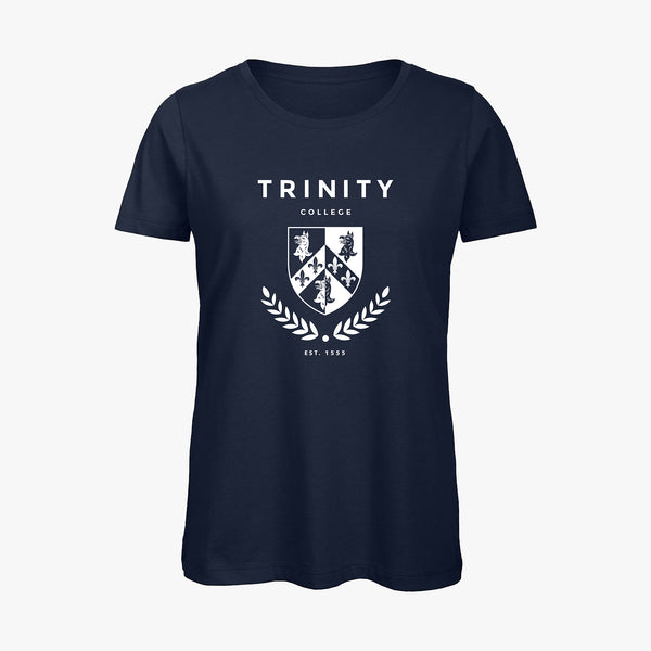 Load image into Gallery viewer, Trinity College Ladies Organic Laurel T-Shirt