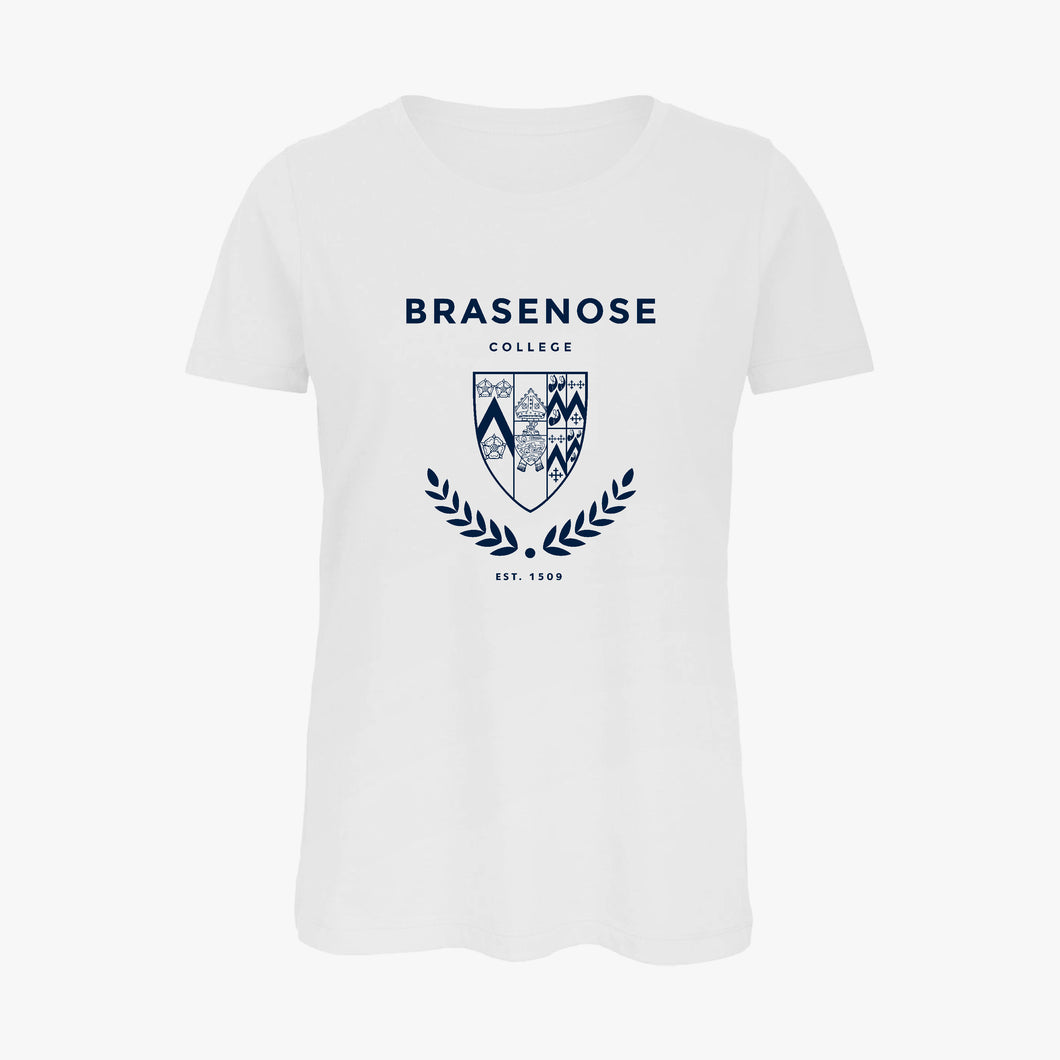 Brasenose College Ladies Organic Laurel T-Shirt