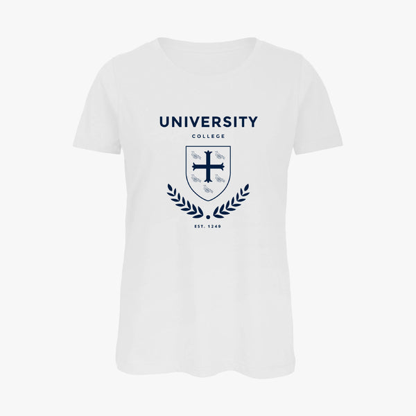 Load image into Gallery viewer, University College Ladies Organic Laurel T-Shirt
