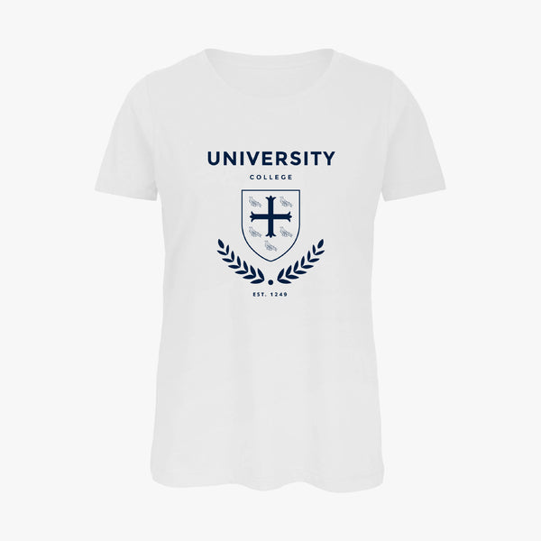 Load image into Gallery viewer, University College Ladies Organic Laurel T-Shirt