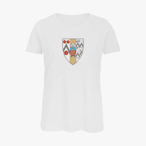 Ladies Oxford College Arms Organic T-Shirt