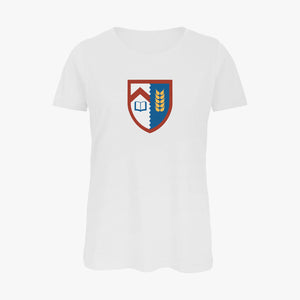 Ladies Oxford College Arms Organic T-Shirt