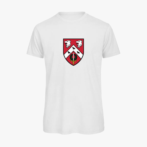 Load image into Gallery viewer, Men&#39;s Oxford College Arms Organic T-Shirt
