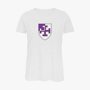 Ladies Oxford College Arms Organic T-Shirt