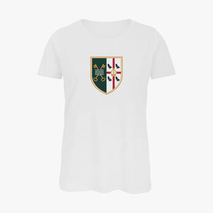 Ladies Oxford College Arms Organic T-Shirt