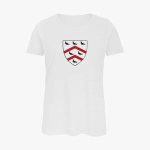 Ladies Oxford College Arms Organic T-Shirt
