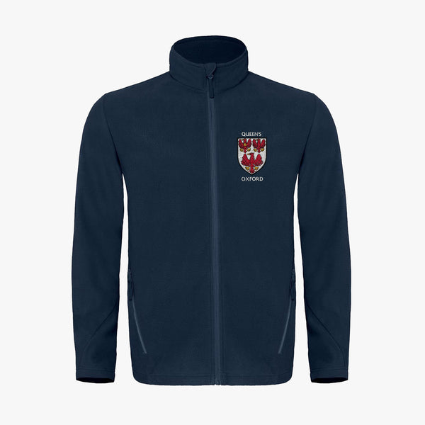 Load image into Gallery viewer, The Queen's College Men's Embroidered Micro Fleece