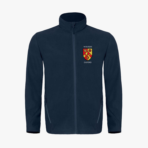 Load image into Gallery viewer, Wolfson College Men's Embroidered Micro Fleece