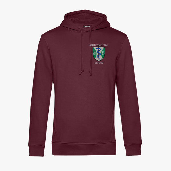 Load image into Gallery viewer, Green Templeton College Men's Organic Embroidered Hoodie