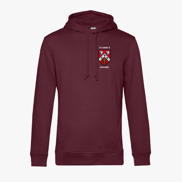 Load image into Gallery viewer, St Anne's College Men's Organic Embroidered Hoodie