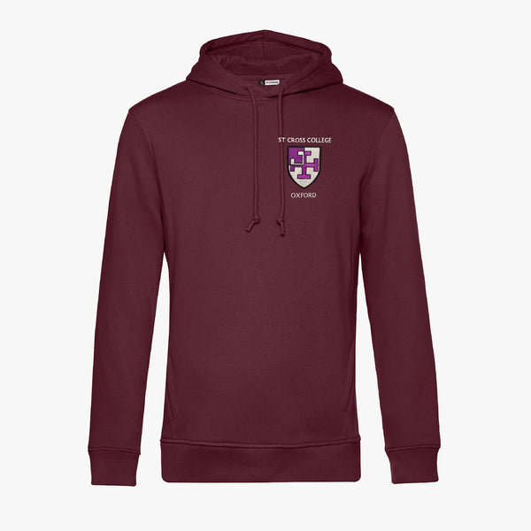 Load image into Gallery viewer, St Cross College Men's Organic Embroidered Hoodie