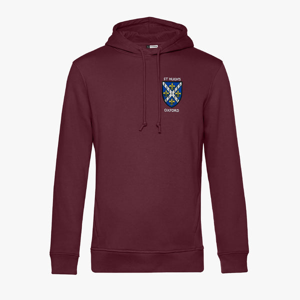 Load image into Gallery viewer, St Hugh's College Men's Organic Embroidered Hoodie