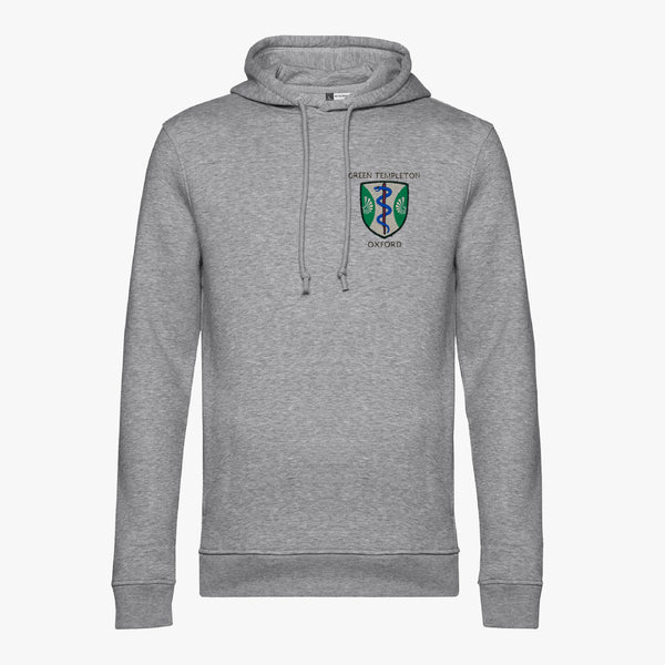 Load image into Gallery viewer, Green Templeton College Men's Organic Embroidered Hoodie