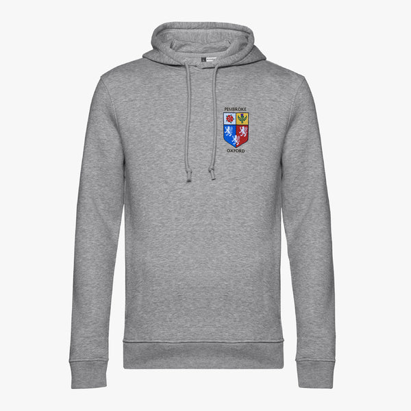 Load image into Gallery viewer, Pembroke College Men's Organic Embroidered Hoodie