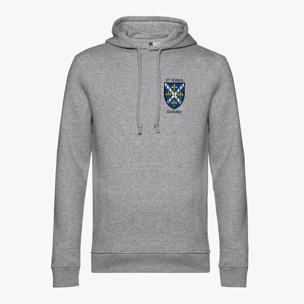 Load image into Gallery viewer, St Hugh&#39;s College Men&#39;s Organic Embroidered Hoodie
