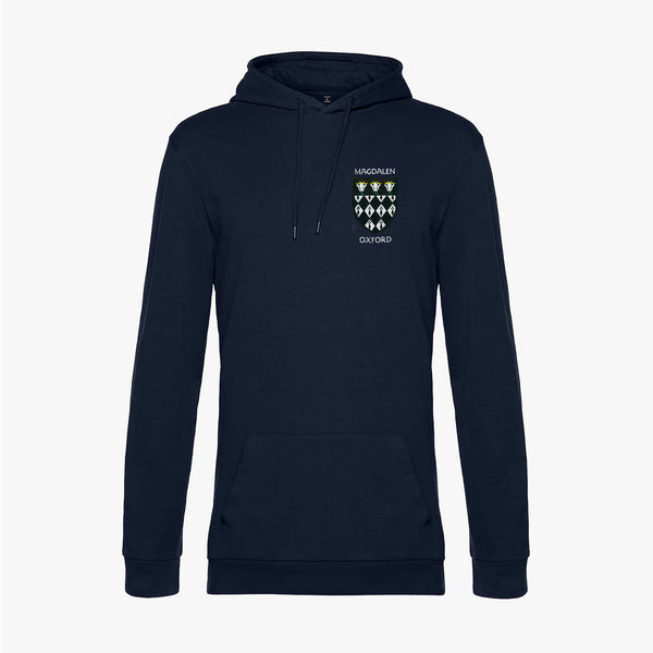 Load image into Gallery viewer, Magdalen College Men's Organic Embroidered Hoodie