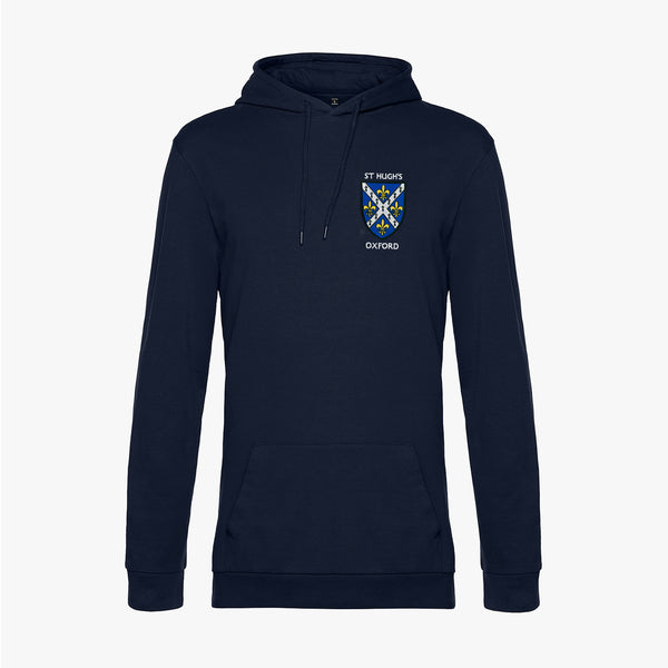 Load image into Gallery viewer, St Hugh&#39;s College Men&#39;s Organic Embroidered Hoodie
