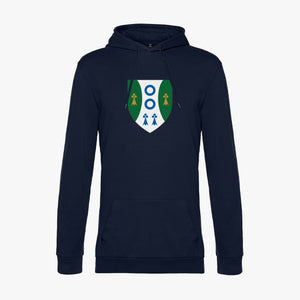 Men's Oxford College Arms Organic Printed Hoodie