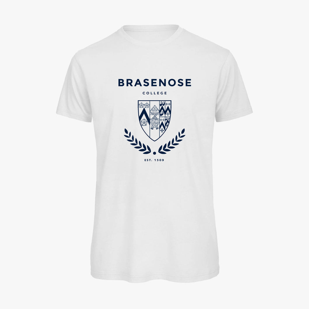Brasenose College Men's Organic Laurel T-Shirt