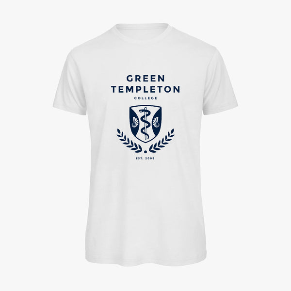 Load image into Gallery viewer, Green Templeton College Men&#39;s Organic Laurel T-Shirt

